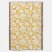 Golden Flower Pattern Deken (Voorkant Verticaal)