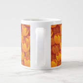 Golden Flower Pattern Grote Koffiekop (Achterkant)
