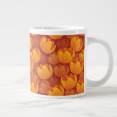 Golden Flower Pattern Grote Koffiekop (Rechts)