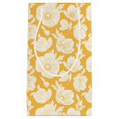 Golden Flower Pattern Klein Cadeauzakje (Voorkant)