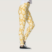 Golden Flower Pattern Leggings (Rechts)