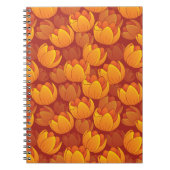 Golden Flower Pattern Notitieboek (Voorkant)