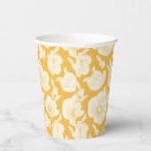 Golden Flower Pattern Papieren Bekers (Rechts)