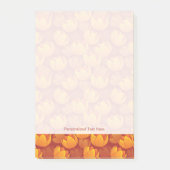 Golden Flower Pattern Post-it® Notes (Voorkant)