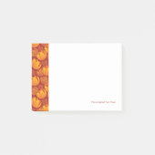 Golden Flower Pattern Post-it® Notes (Voorkant)