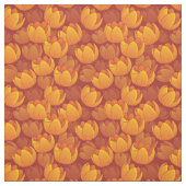 Golden Flower Pattern Stof (Swatch)