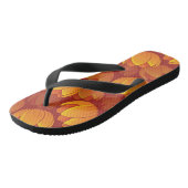 Golden Flower Pattern Teenslippers (Schuin)