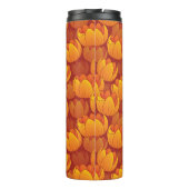 Golden Flower Pattern Thermosbeker (Achterkant)