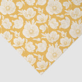 Golden Flower Pattern Tissuepapier (Detail)
