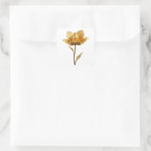 Golden Flower Stickers (Tas)