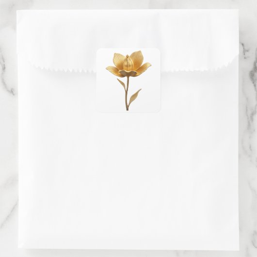 Golden Flower Stickers (Tas)