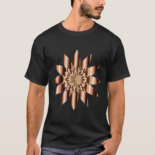 Golden Flower T-shirt (Voorkant)
