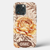 Golden Flowers Case-Mate iPhone Case (Achterkant)