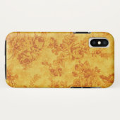 Golden Flowers Case-Mate iPhone Case (Achterkant (horizontaal))