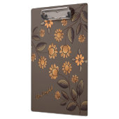 Golden Flowers Klembord (Links)