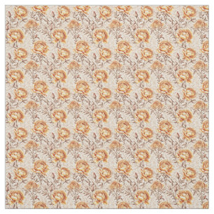 Golden Flowers Stof