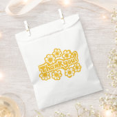 Golden Flowers Thank you! Bedankzakje (Geknipt)