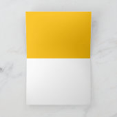 Golden Flowers Thank you ! Kaart (Binnen)