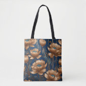Golden Flowers Tote Bag (Voorkant)