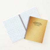 Golden Foil Notitieboek (Binnen)