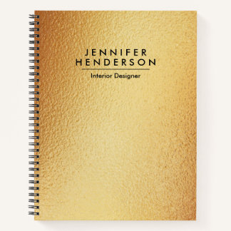 Golden Foil Notitieboek