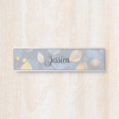 Golden Foliage Dreams Herfst Natuur Beauty Deurbordje (Voorkant)