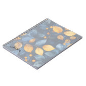 Golden Foliage Dreams Herfst Natuur Beauty Notitieboek (Linkerzijde)