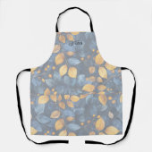 Golden Foliage Dreams Herfst Natuur Beauty Schort (Voorkant)