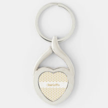 Golden Folie Hearts Pattern op White Grunge Modern