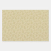 Golden Folie Winter Berries Inpakpapier Vel (Voorkant 3)