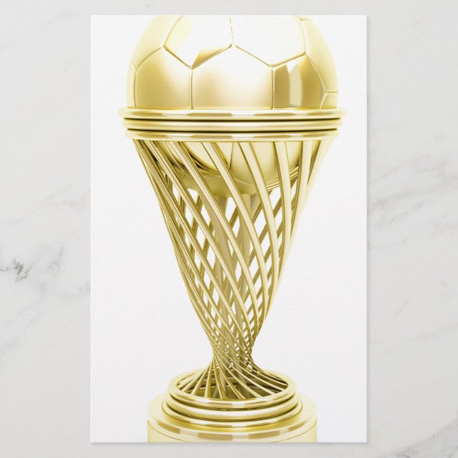Golden football trofee (Voorkant)