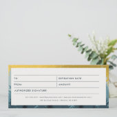 Golden Forest Business Cadeaubon (Staand voorkant)