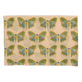 “Golden Forest” Butterfly Pillowcase Kussensloop (Voorkant)