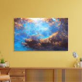Golden Forest Canvas Afdruk (Insitu (Woonkamer))