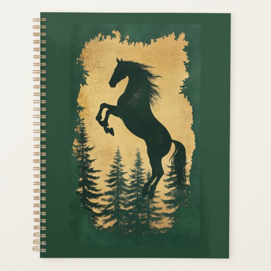 Golden Forest Horse Planner Year of the Horse 2026 (Voorkant)