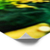 Golden Forest Stream Peaceful Art Poster (Hoek)