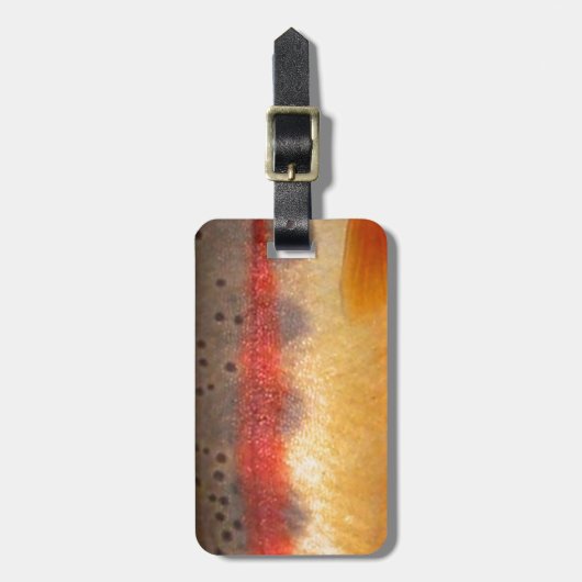 Golden fort door PatternWear© Bagagelabel (Voorkant verticaal)