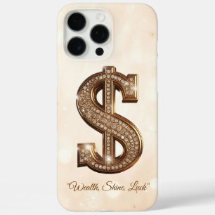 "Golden Fortune Charm" iPhone 16 Pro Max Hoesje