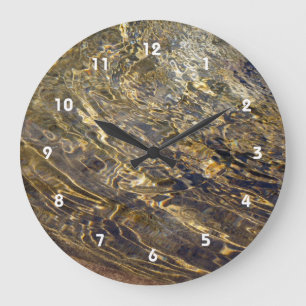 Golden Fountain Water 2 Grote Klok