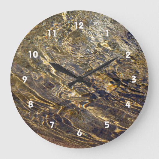 Golden Fountain Water 2 Grote Klok (Voorkant)