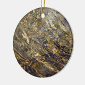 Golden Fountain Water 2 Keramisch Ornament (Links)