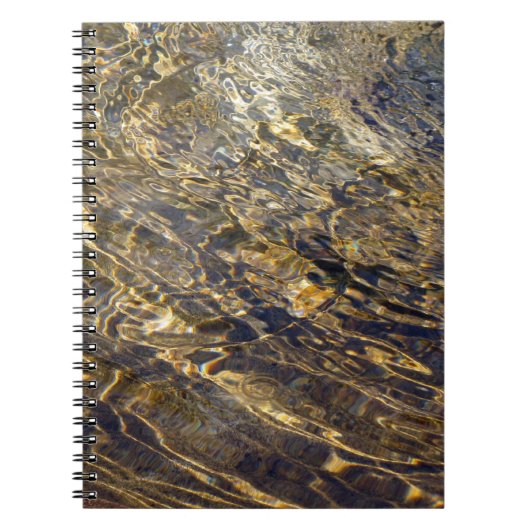 Golden Fountain Water 2 Notitieboek (Voorkant)