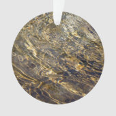 Golden Fountain Water 2 Ornament (voorkant)