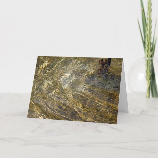 Golden Fountain Water Kaart (Voorkant)