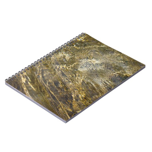 Golden Fountain Water Notitieboek (Linkerzijde)