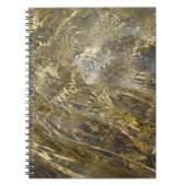 Golden Fountain Water Notitieboek (Voorkant)