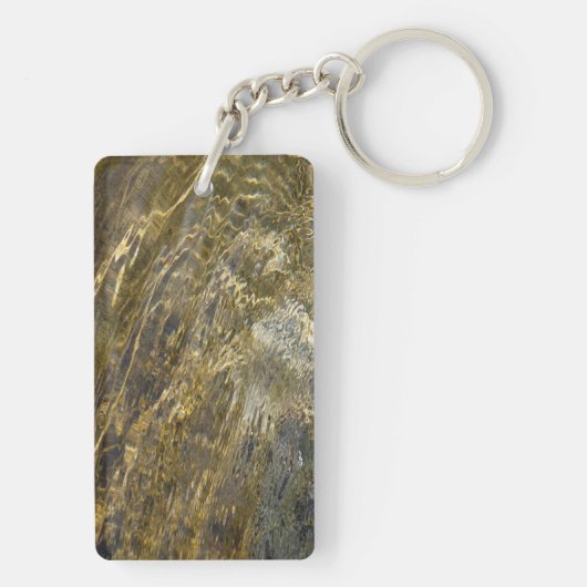 Golden Fountain Water Sleutelhanger (achterkant)