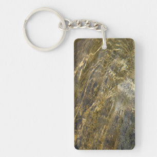 Golden Fountain Water Sleutelhanger