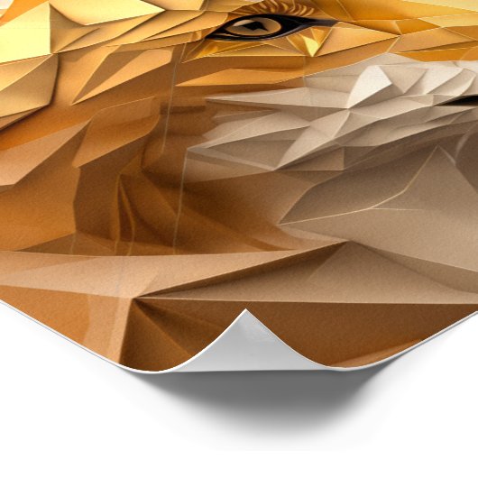 Golden Fox Poster (Hoek)