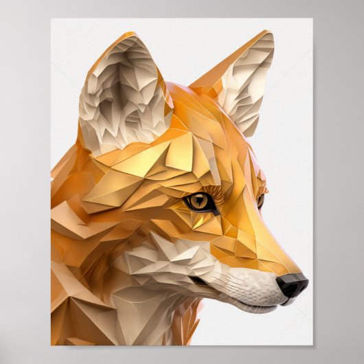 Golden Fox Poster (Voorkant)